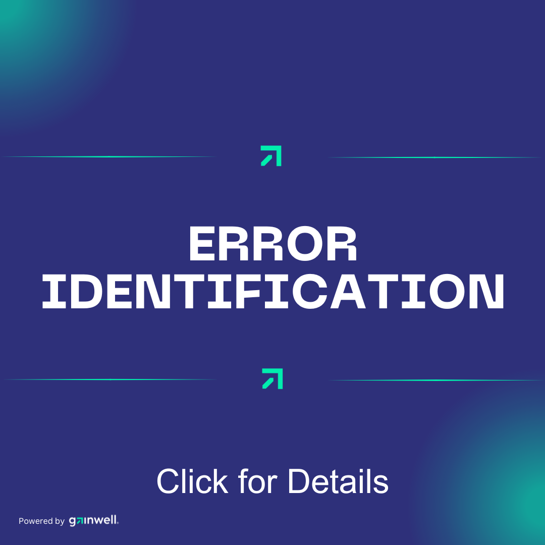 Errors, click for details